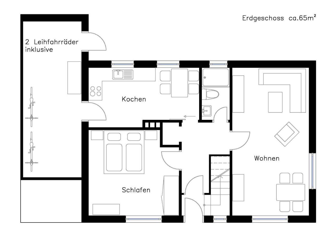 Gaestehaus Bei J.A.G. Büsum Zewnętrze zdjęcie